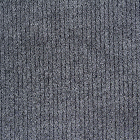 Viscose Nylon Blend Stretch Chunky Knit Fabric, 300 gsm, 165 cm — Grey