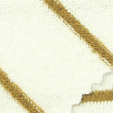 Cream Diagonal-Stripe Jersey Knit, Cotton — texture