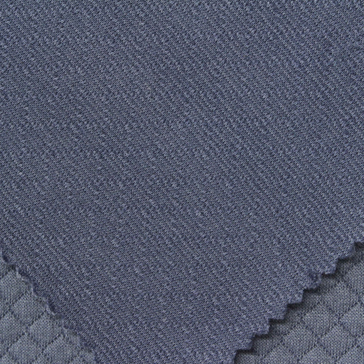 Blue Heather Jersey Knit, Polyester, 260 gsm
