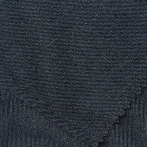 Viscose Stretch Jersey Knit Fabric, 240 gsm, 155 cm — Navy