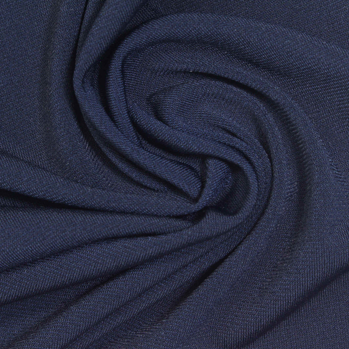 Navy Textured Linen-Look, Polyester