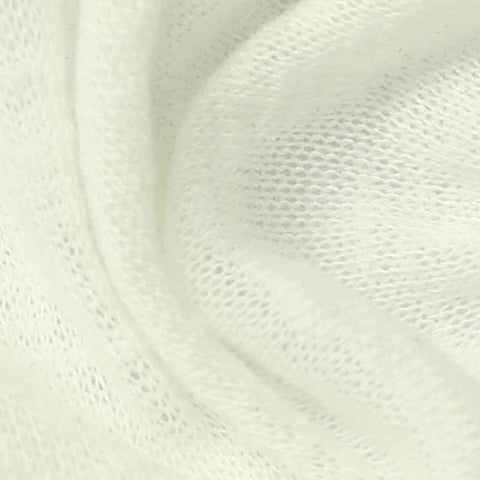 100% Polyester Knit Fabric, 170 gsm, 160 cm — White, ref EF-249521