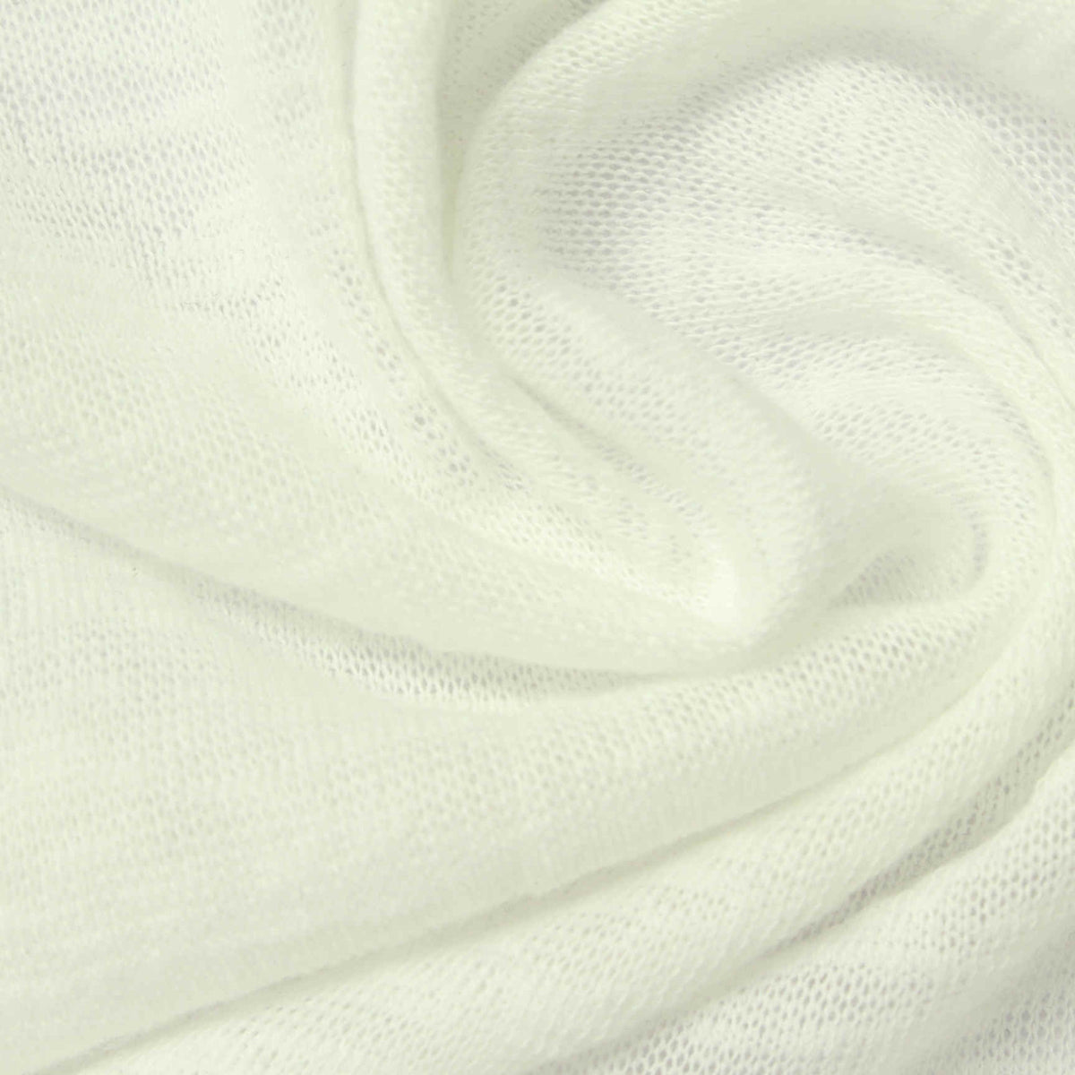 100% Polyester Knit Fabric, 170 gsm, 160 cm — White, ref EF-249521