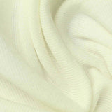 Cotton Tencel Lyocell Stretch Rib Knit Fabric, 200 gsm, 160 cm — Yellow — texture