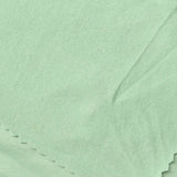 Brushed Polyester Stretch Milk Silk Knit Fabric, 145 gsm, 168 cm — Green