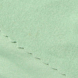 Brushed Polyester Stretch Milk Silk Knit Fabric, 145 gsm, 168 cm — Green — texture