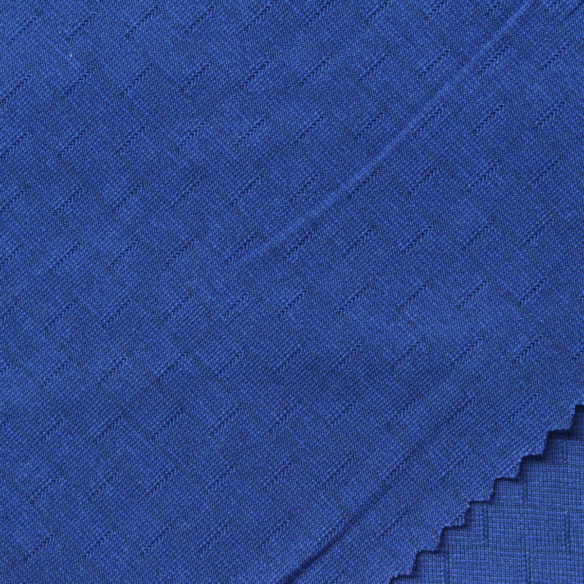Blue Tone-on-Tone Jacquard, Polyester, 160 gsm