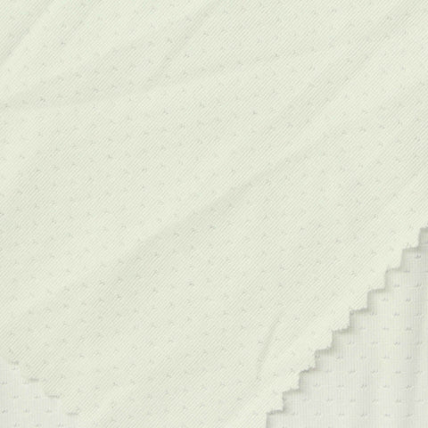 Cream Dot Mesh, Polyester
