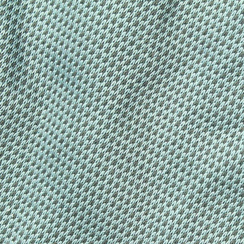 Light Blue Houndstooth Velvet, Polyester