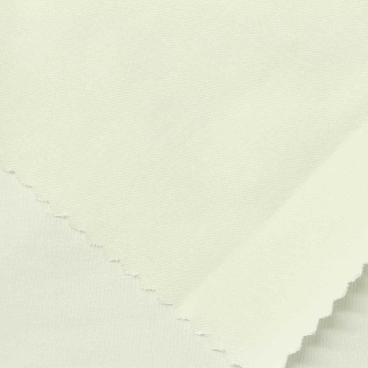 Cotton Stretch Jersey Knit Fabric, 220 gsm, 180 cm — White