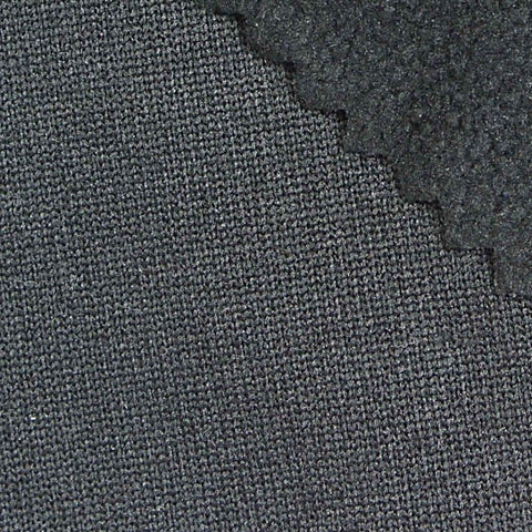 100% Polyester Fleece Fabric, 180 gsm, 150 cm — Grey