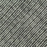 Black Diagonal-Stripe Rib Knit, Polyester — texture