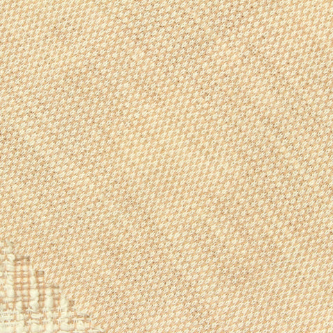 Cream Houndstooth Bouclé, Poly-Cotton