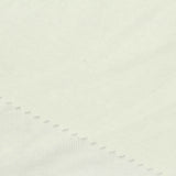 100% Cotton Rib Knit Fabric, 160 gsm, 168 cm — White