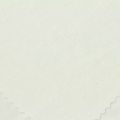 100% Cotton Interlock Knit Fabric, 175 gsm, 165 cm — White