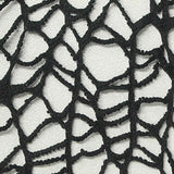 Black Openwork Knit, Polyester — texture