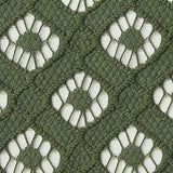 Green Floral Lace, Nylon-Cotton — texture