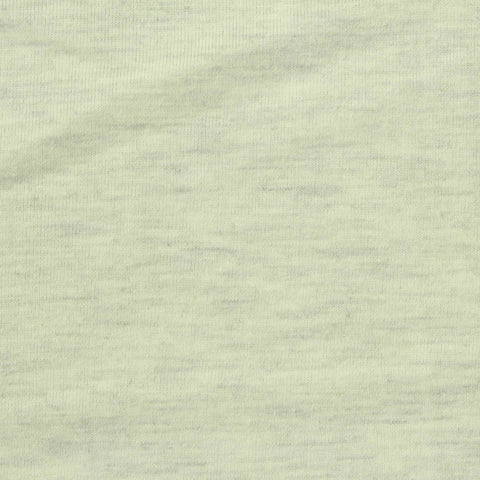Light Green Marl Jersey Knit, Poly-Viscose, 150 gsm