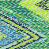 Green Chevrons Lace, Nylon