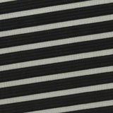 Black Diagonal-Stripe Knit, Polyester