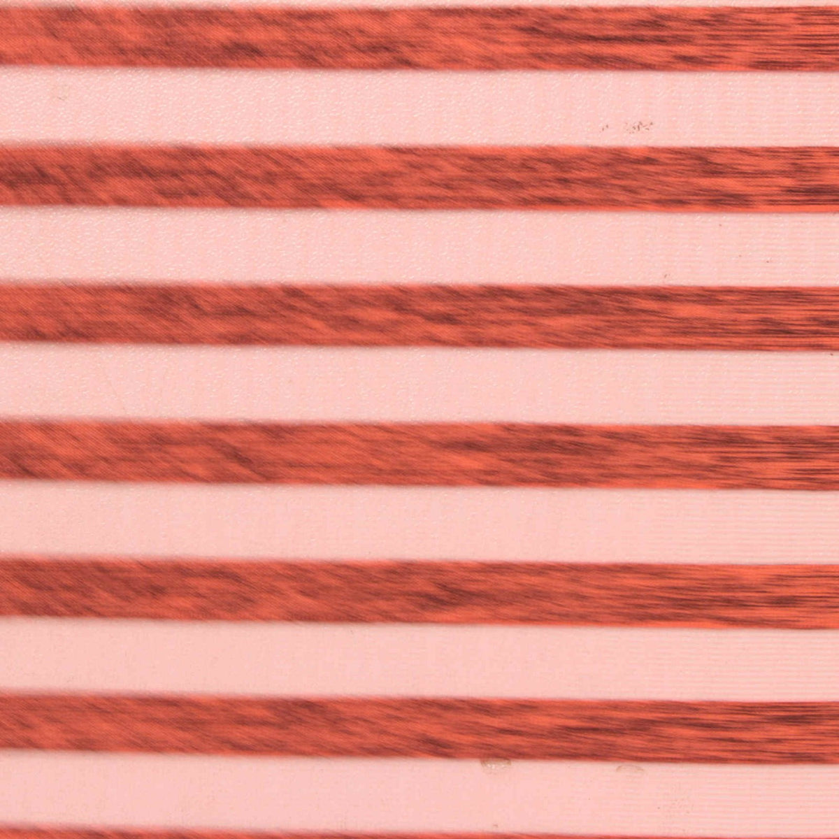 Light Pink Horizontal-Stripe Knit, Polyester, 190 gsm
