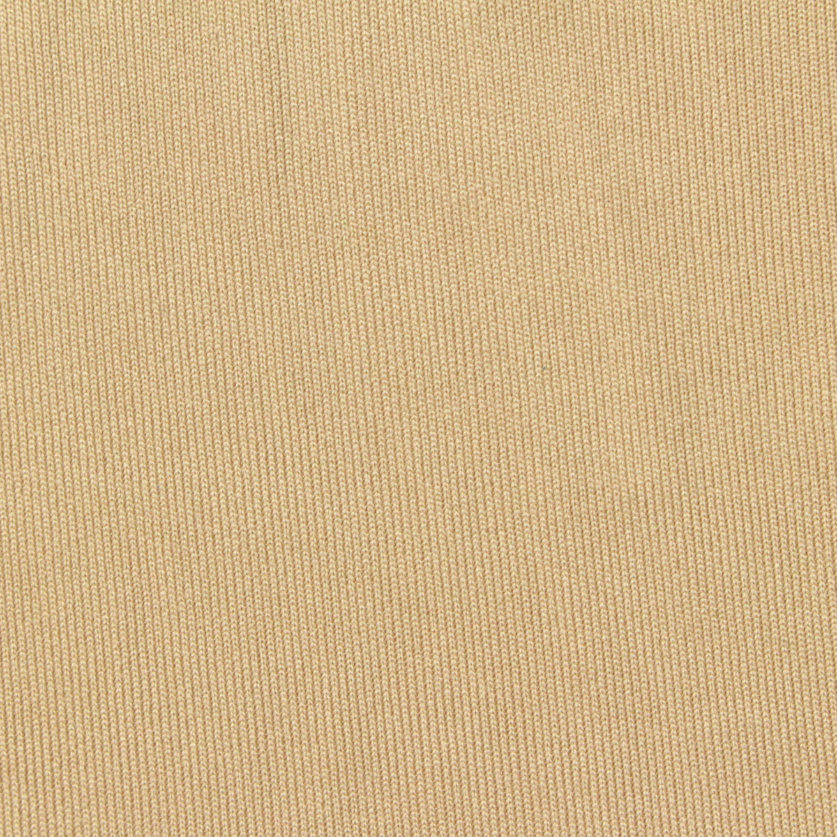 Polyester Stretch Rib Knit Fabric, 185 gsm, 167 cm — Beige