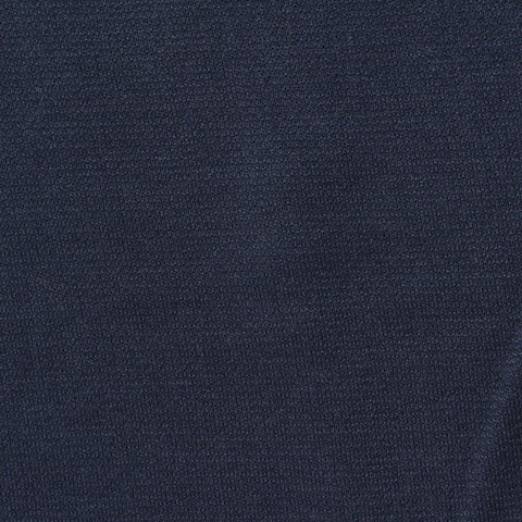 Viscose Polyester Stretch Ponte Knit Fabric, 235 gsm, 165 cm — Navy