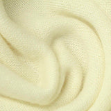 Cotton Polyester French Terry Fabric, 270 gsm, 190 cm — Yellow — texture