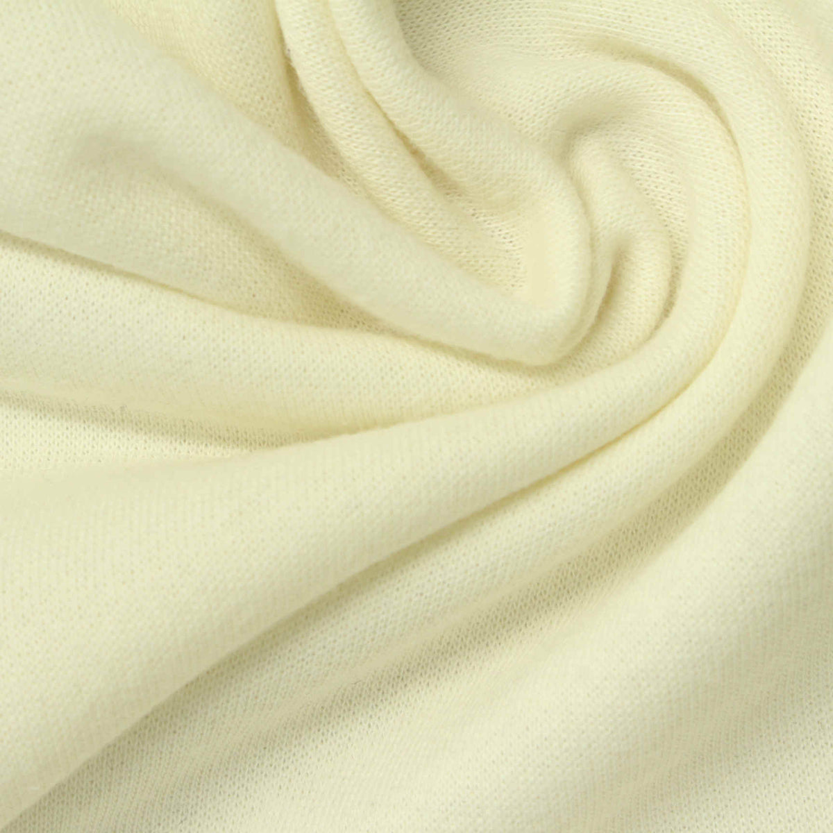 Cotton Polyester French Terry Fabric, 270 gsm, 190 cm — Yellow