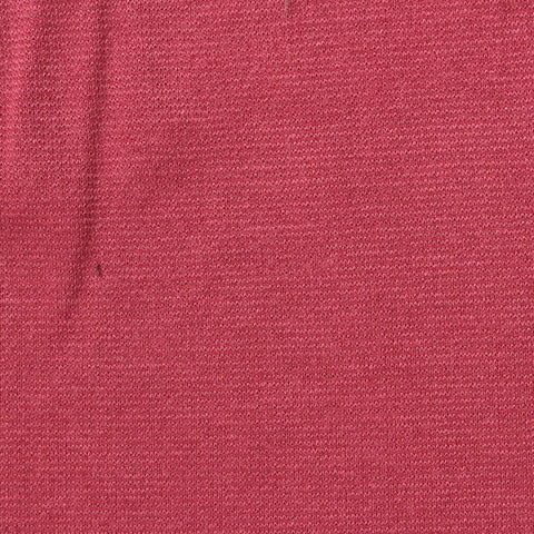 Viscose Polyester Stretch Interlock Knit Fabric, 249 gsm, 170 cm — Red