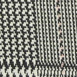 Black Houndstooth Jacquard — texture