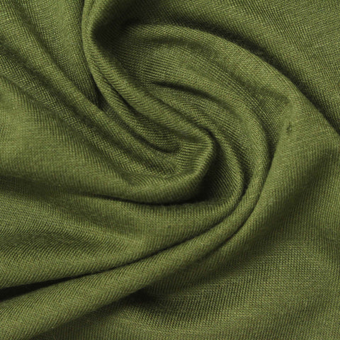 100% Polyester Jersey Knit Fabric, 170 gsm, 168 cm — Green
