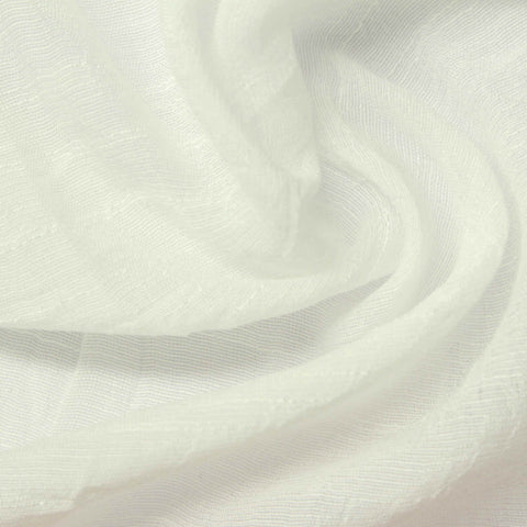 Slub 100% Polyester Woven Fabric, 77 gsm, 155 cm — Beige