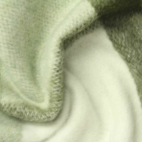 Dark Green Check Knit, Poly-Acrylic