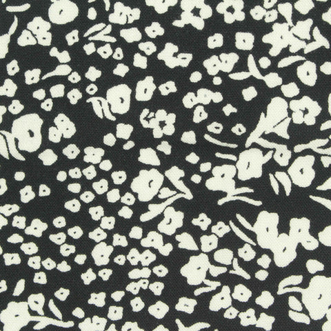 Off-White Floral Woven, Viscose