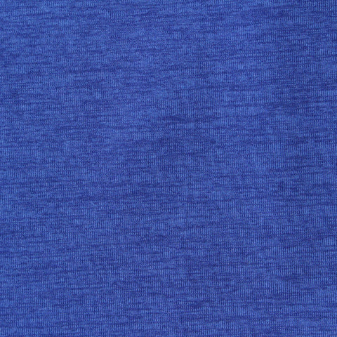Blue Heathered-Marl Jersey Knit