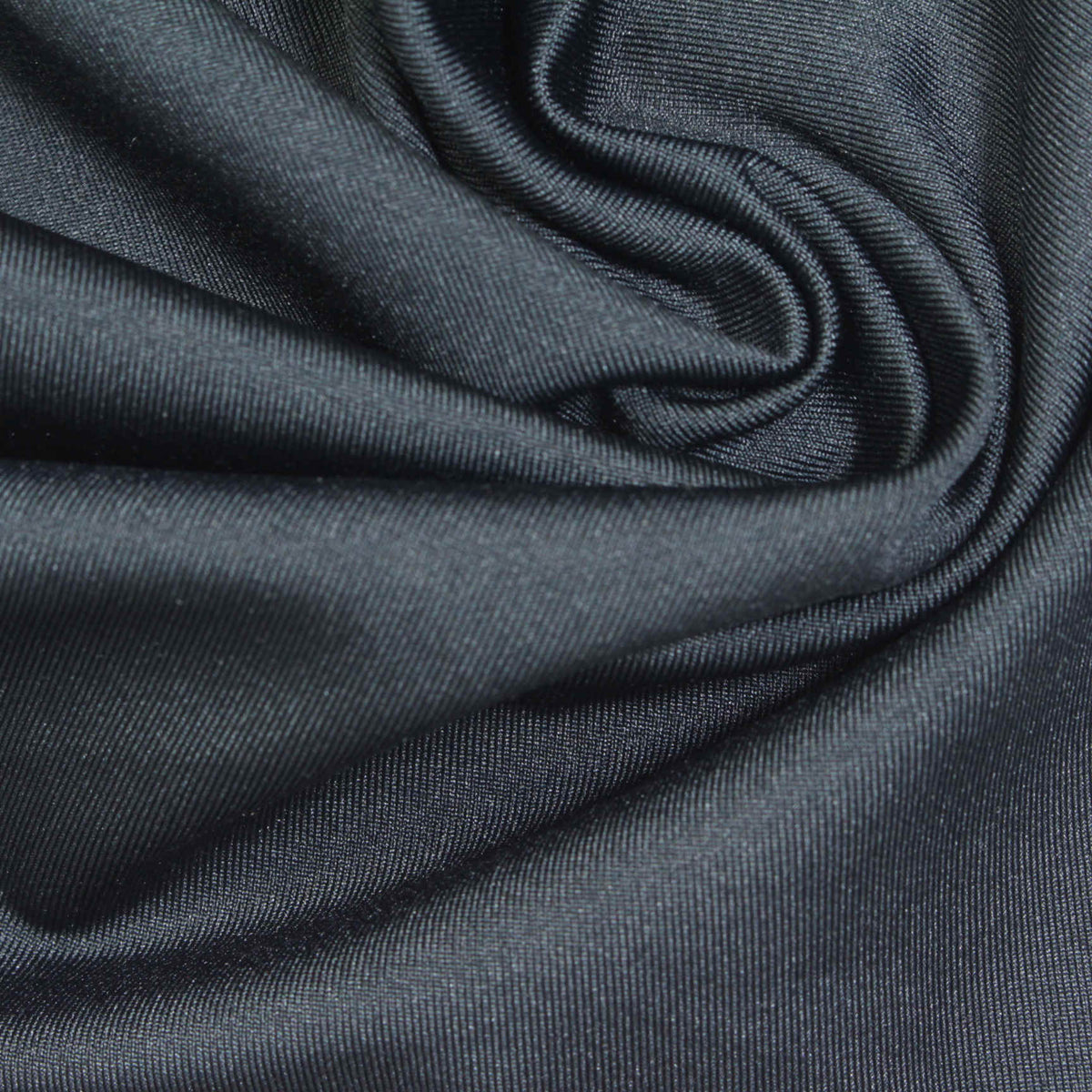 Polyester Stretch Jersey Knit Fabric, 330 gsm — Navy