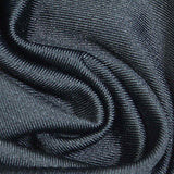 Polyester Stretch Jersey Knit Fabric, 330 gsm — Navy — texture