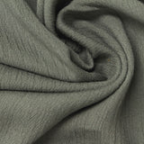 100% Viscose Crepe Fabric, 135 gsm — Green