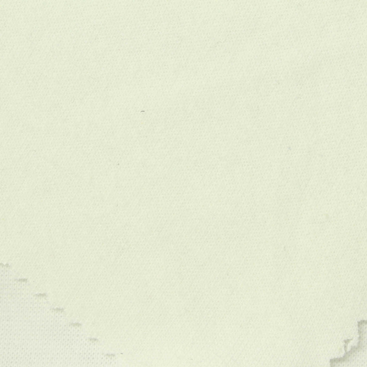 Polyester Cotton Stretch Rib Knit Fabric, 230 gsm, 180 cm — White