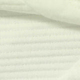 Off-White Diagonal-Line Jacquard, Poly-Cotton — texture