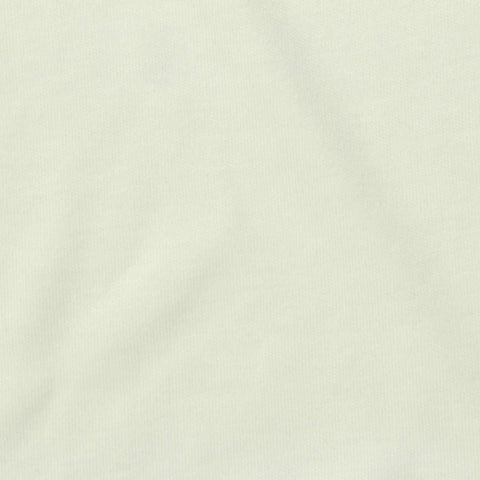 100% Cotton Interlock Knit Fabric, 240 gsm, 183 cm — White