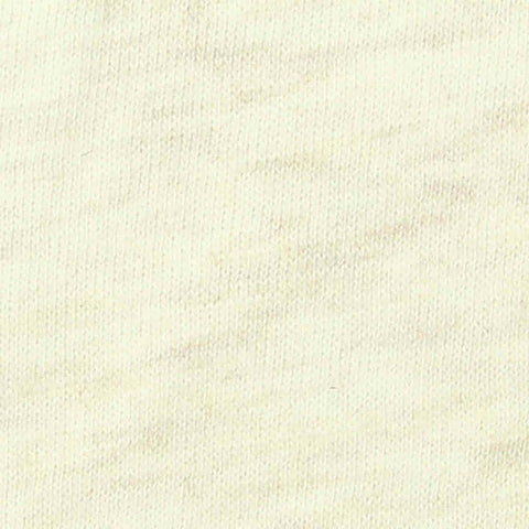 Light Cream Marl Jersey Knit, Cotton, 130 gsm