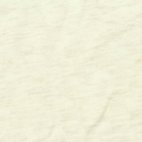 Light Cream Marl Jersey Knit, Cotton, 130 gsm