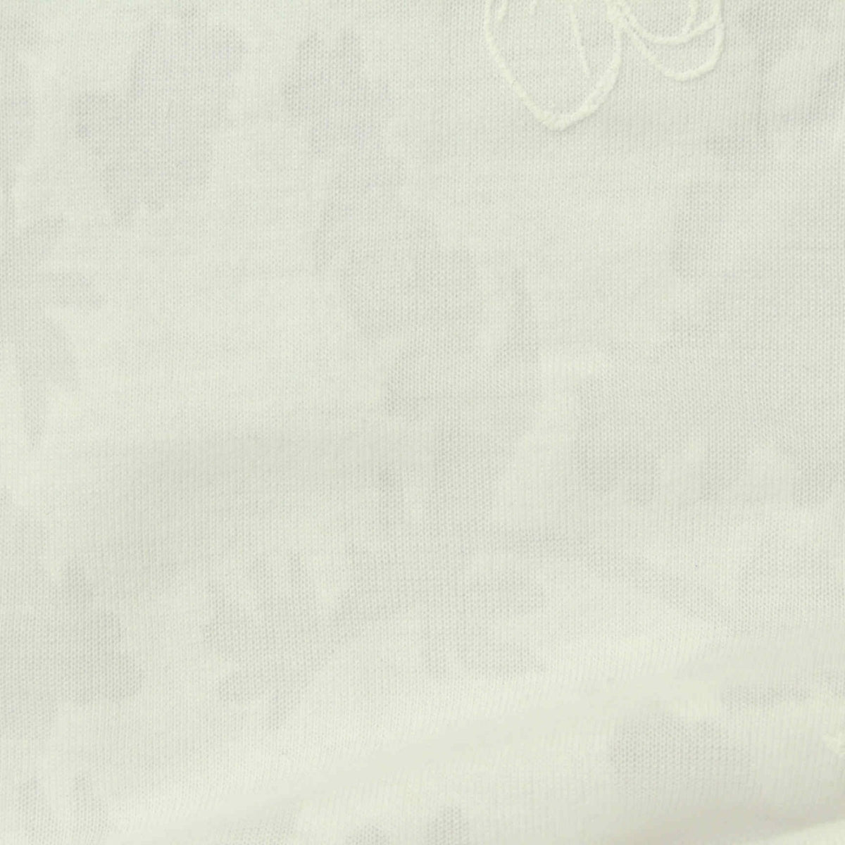 Grey Floral Jersey Knit, Poly-Cotton