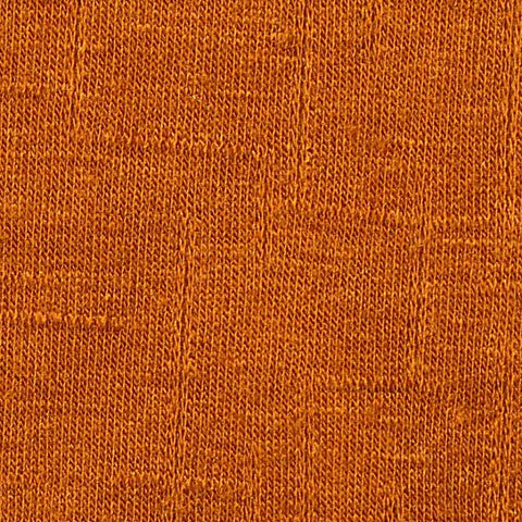Jacquard Pointelle Knit Fabric, 175 gsm, 170 cm — Orange