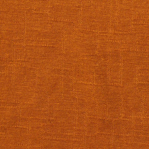 Jacquard Pointelle Knit Fabric, 175 gsm, 170 cm — Orange