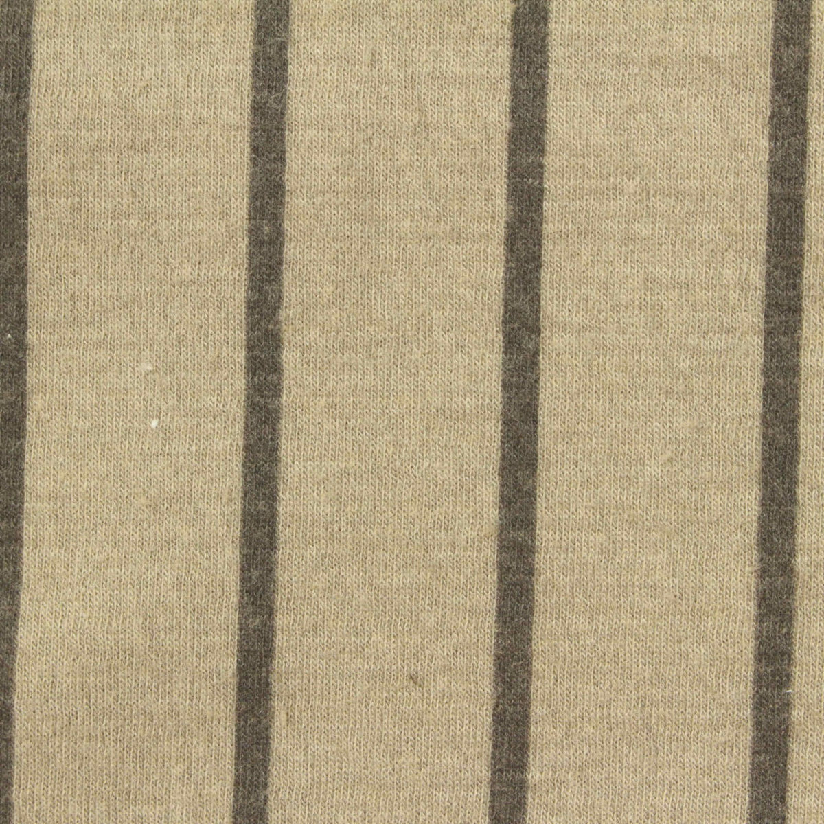 Brown Vertical-Stripe Crepe, Polyester