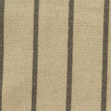 Brown Vertical-Stripe Crepe, Polyester