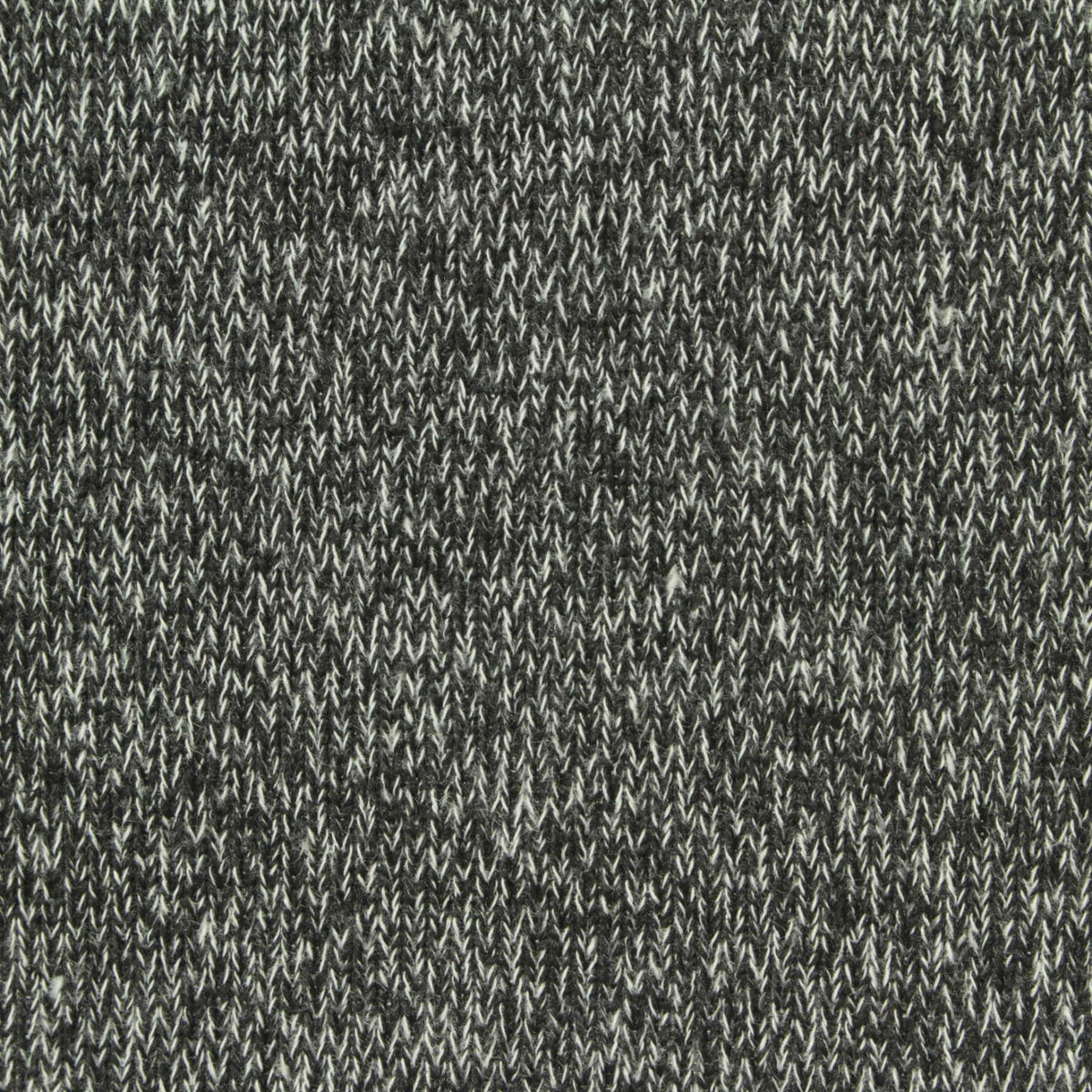 Dark Grey Marl Rib Knit, Polyester, 310 gsm, 150 cm